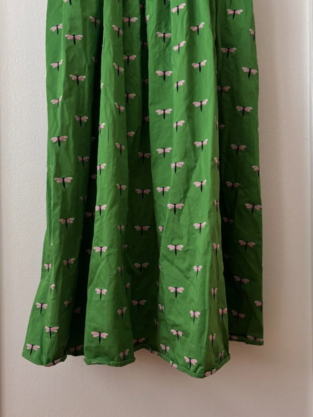 Kate Spade Dragonfly Riviera Midi Dress in Green